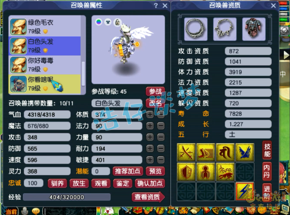 梦幻西游69级大唐装备展示图
