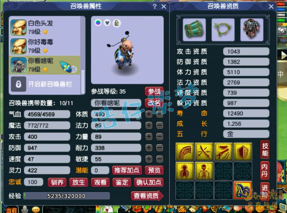 梦幻西游69级大唐装备展示图