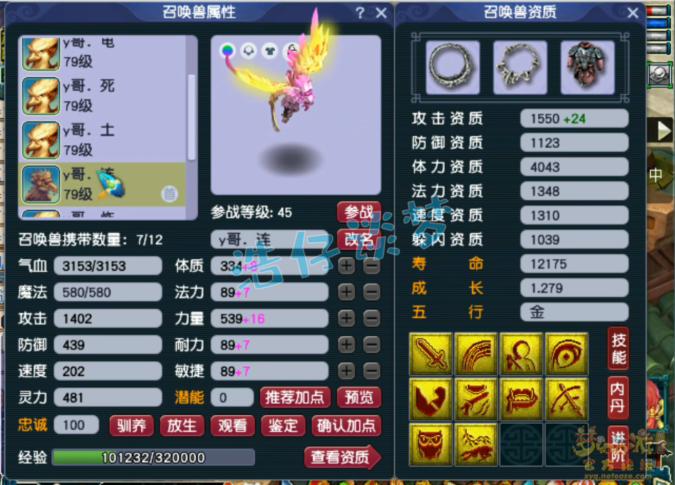 梦幻西游69级卡速方寸山装备展示图