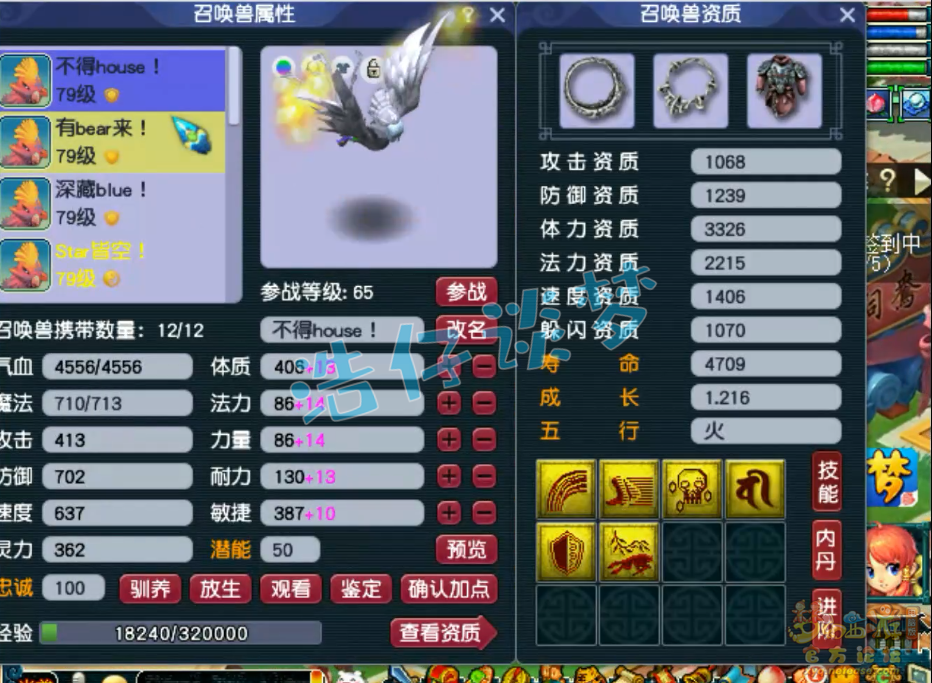梦幻西游69级东海渊装备展示图