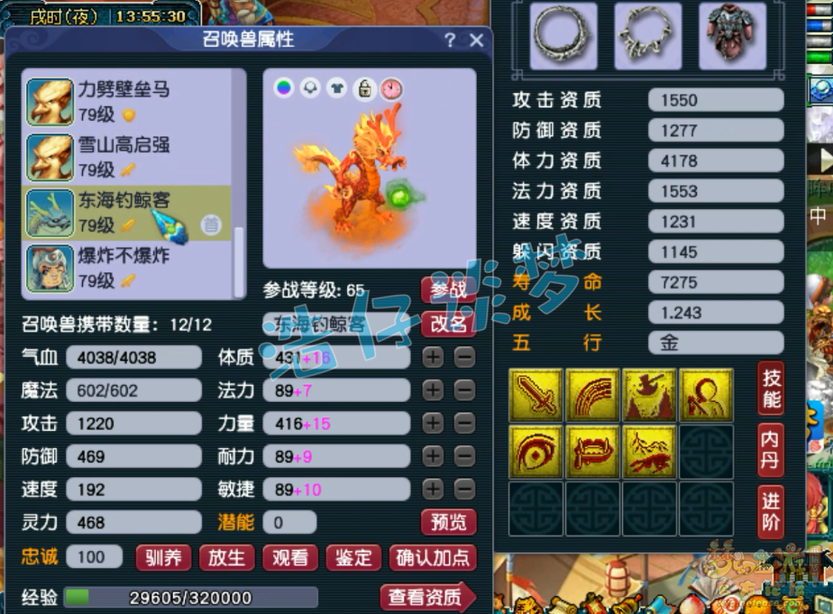 梦幻西游69级东海渊装备展示图