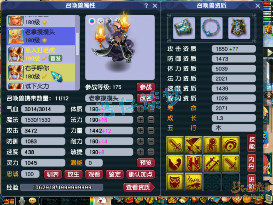 梦幻西游三攻地府175级装备展示图