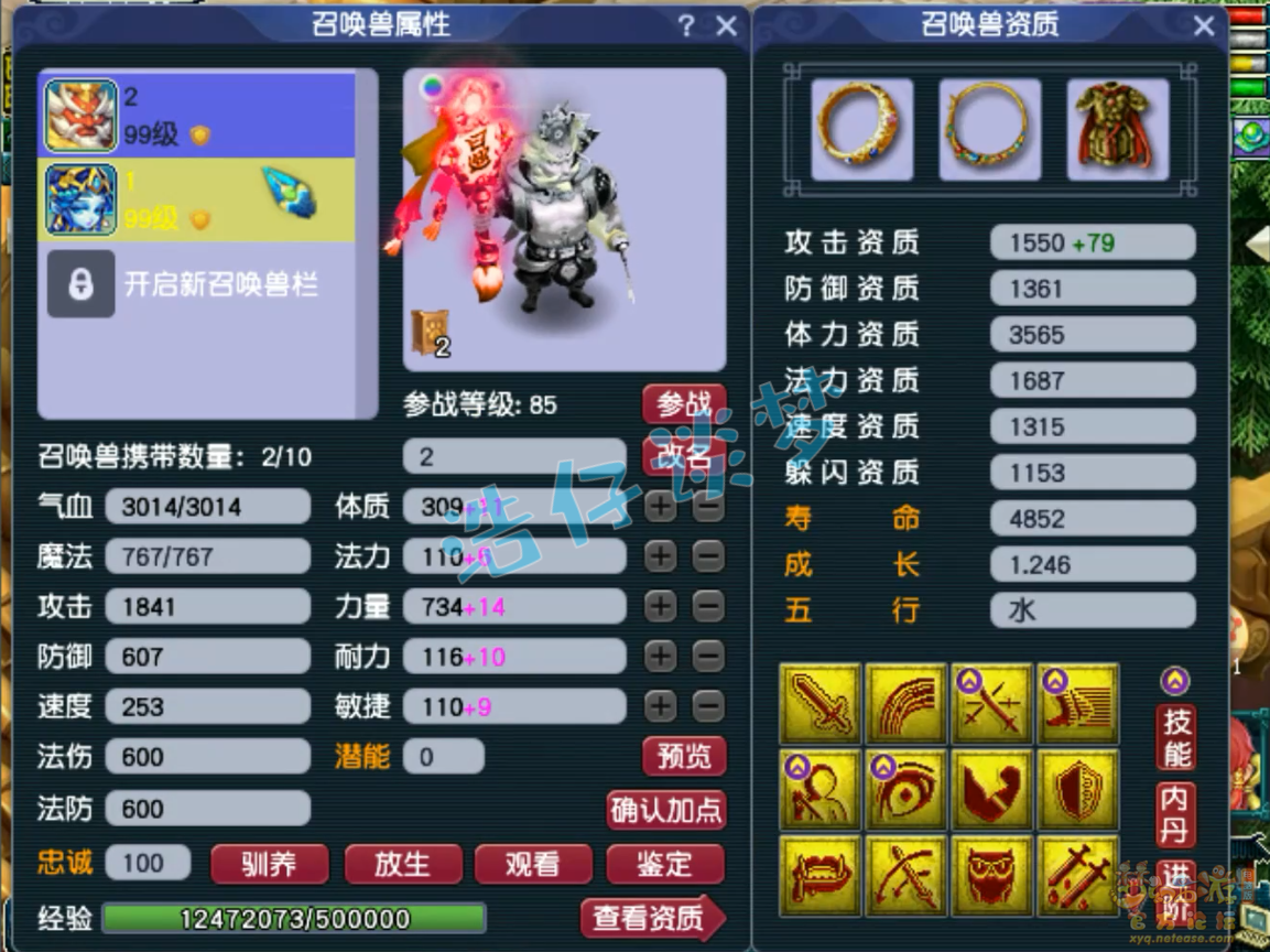 梦幻西游神木林89级装备展示图