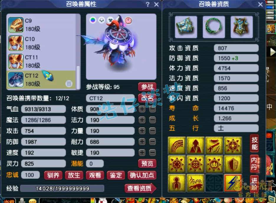 梦幻西游魔方寸山175级装备展示图