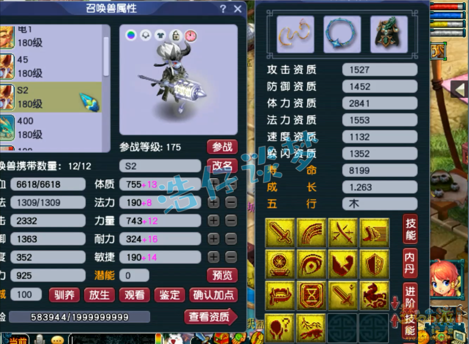 梦幻西游175级单挑五庄观装备展示图
