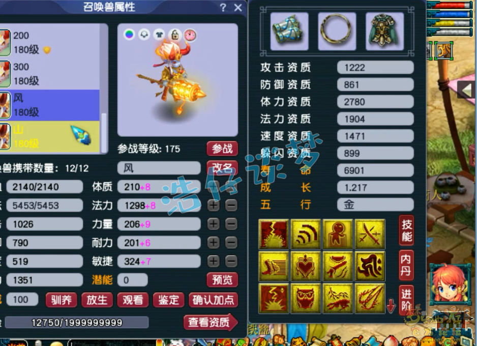 梦幻西游175级单挑五庄观装备展示图