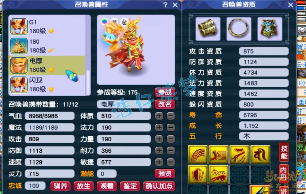 梦幻西游175单挑神木林装备展示图