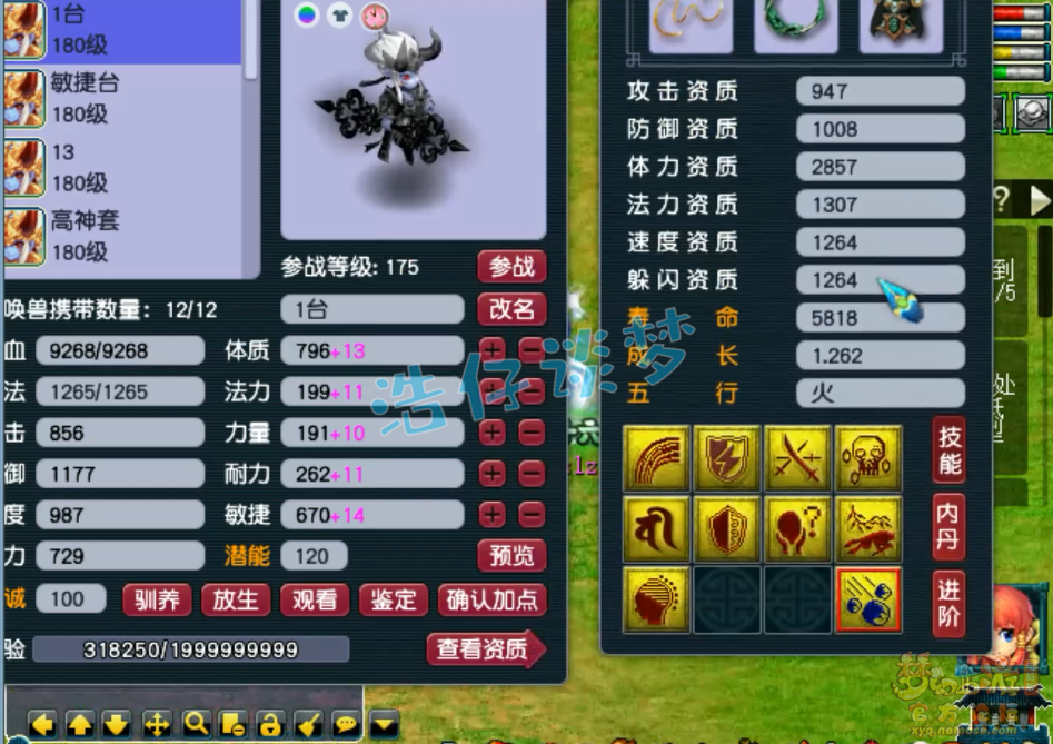 梦幻西游大唐官府175级服战装备展示图