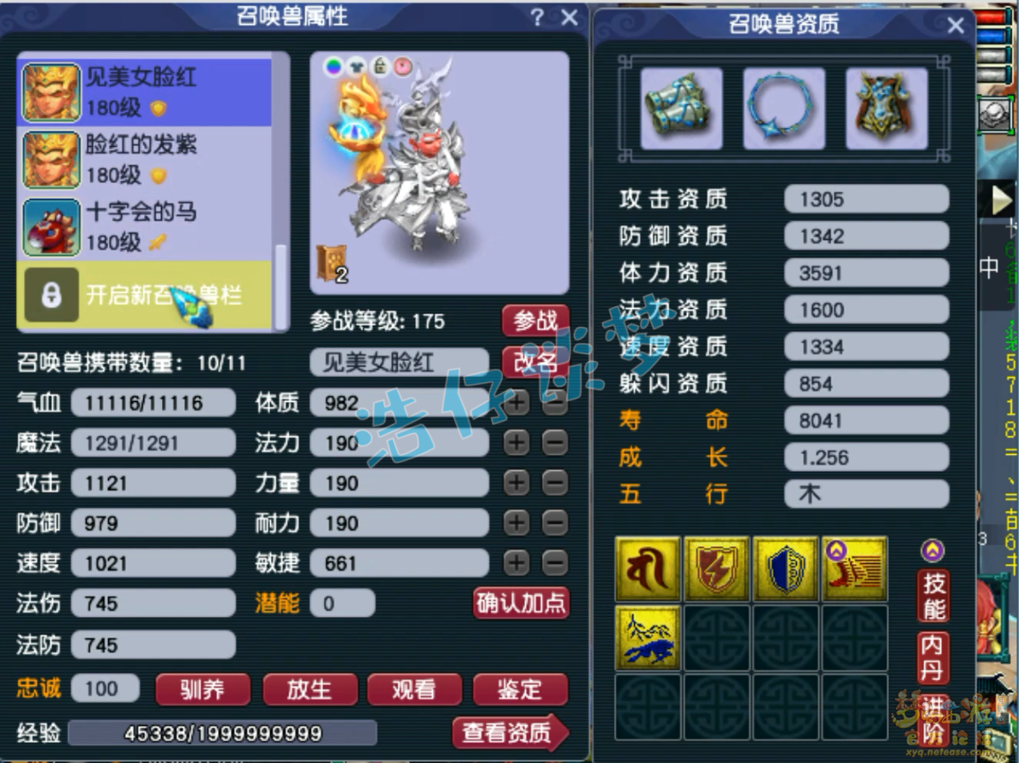 梦幻西游175帮战凌波城装备展示图