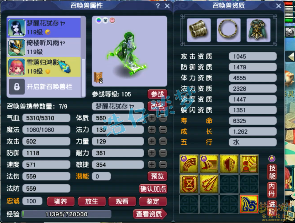 梦幻西游109级魔花果山装备展示图