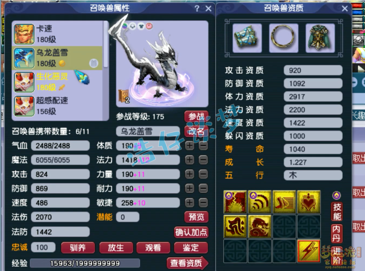 梦幻西游虎贲大唐装备展示图175级