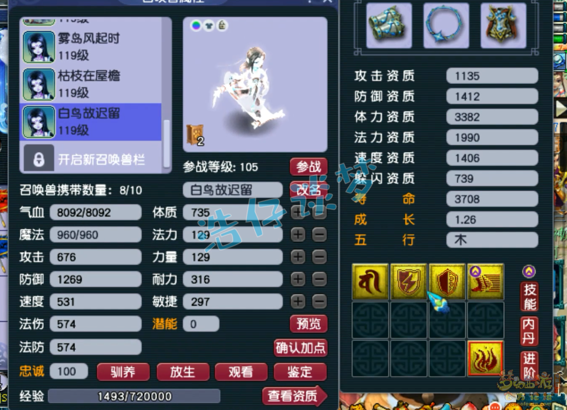 梦幻西游女儿村109级百套装备展示图