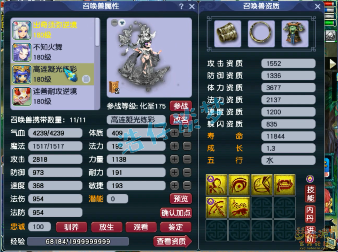 梦幻西游力化生175级装备展示图