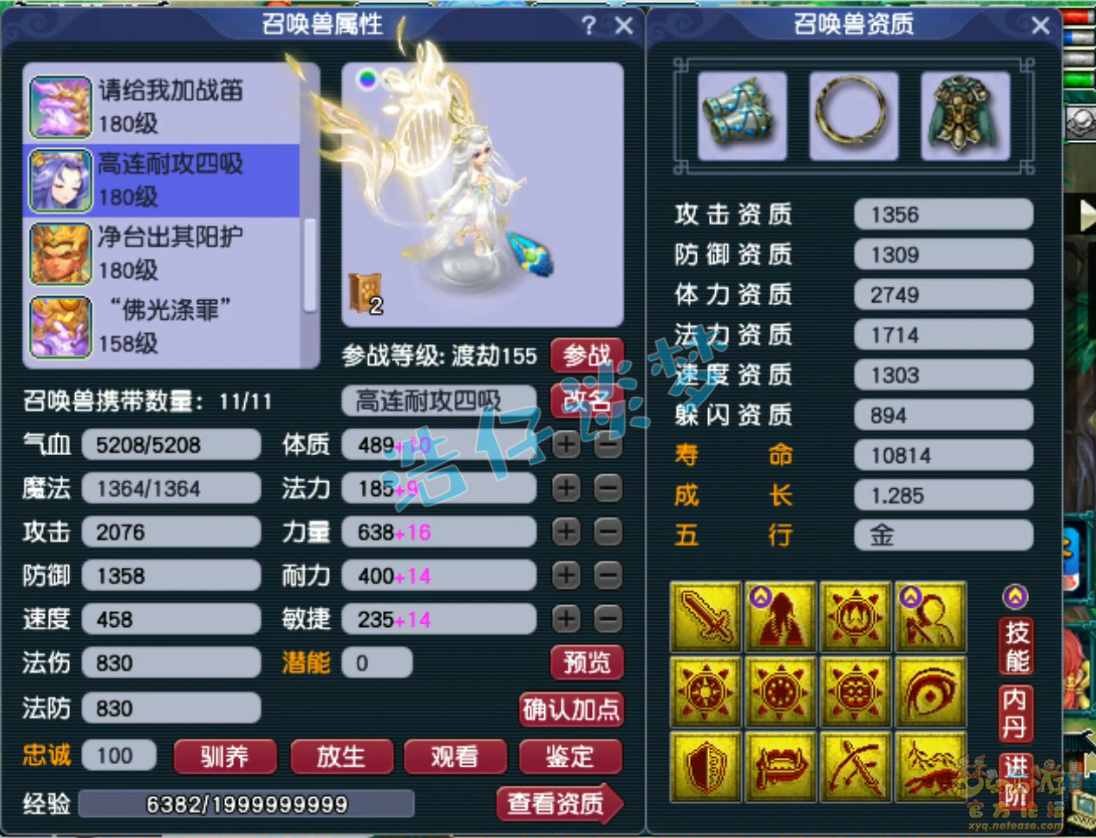 梦幻西游力化生175级装备展示图