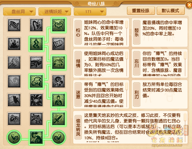 梦幻西游盘丝洞经脉选择攻略2025