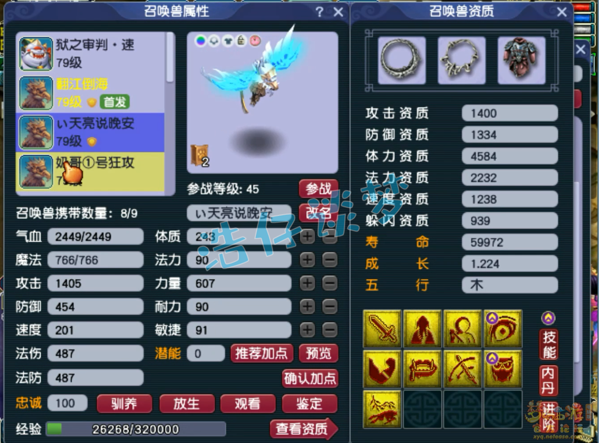 梦幻西游九黎城70级装备展示图