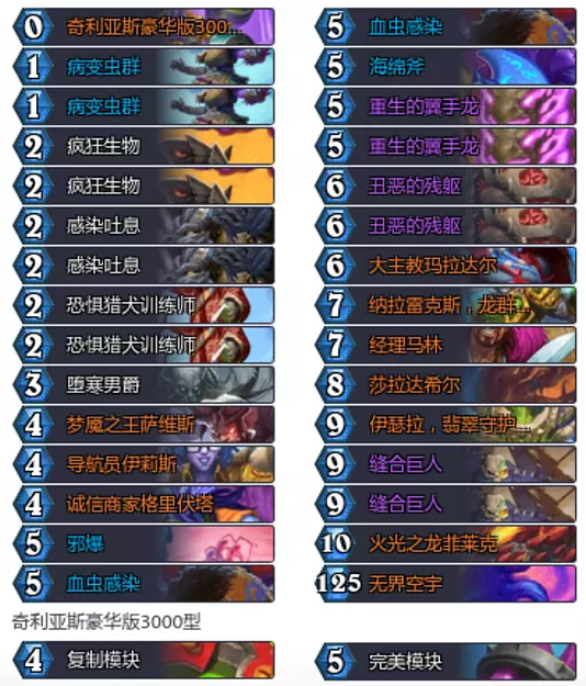 炉石传说穿越时间流节奏DK卡组代码推荐