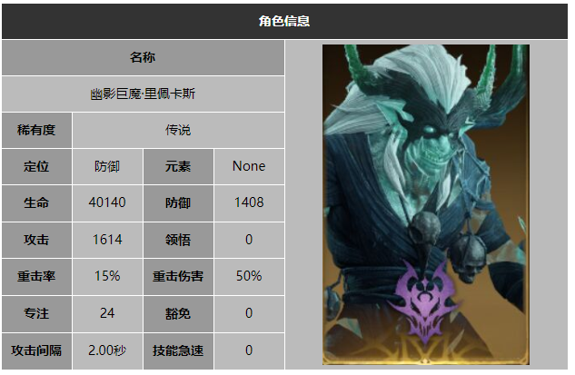 龙息神寂幽影巨魔里佩卡斯技能介绍