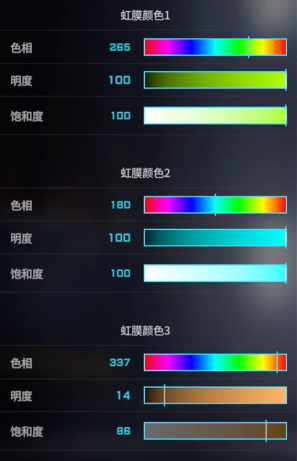 解限机二次元捏脸数据一览