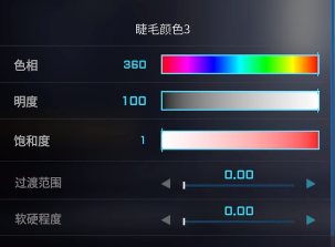 解限机蓝色眼睛捏脸数据一览