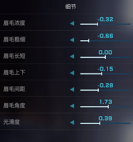 解限机水无怜奈捏脸数据一览