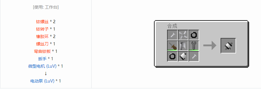 我的世界格雷科技6覆盖板合成表大全