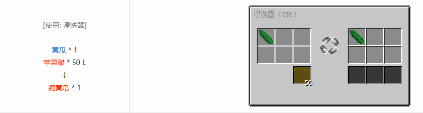 我的世界格雷科技6食物合成表大全