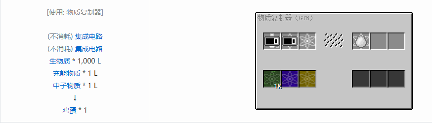 我的世界格雷科技6食物合成表大全