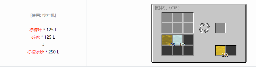 我的世界格雷科技6流体合成表大全