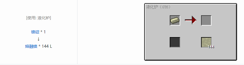 我的世界格雷科技6流体合成表大全