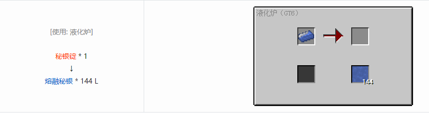 我的世界格雷科技6流体合成表大全