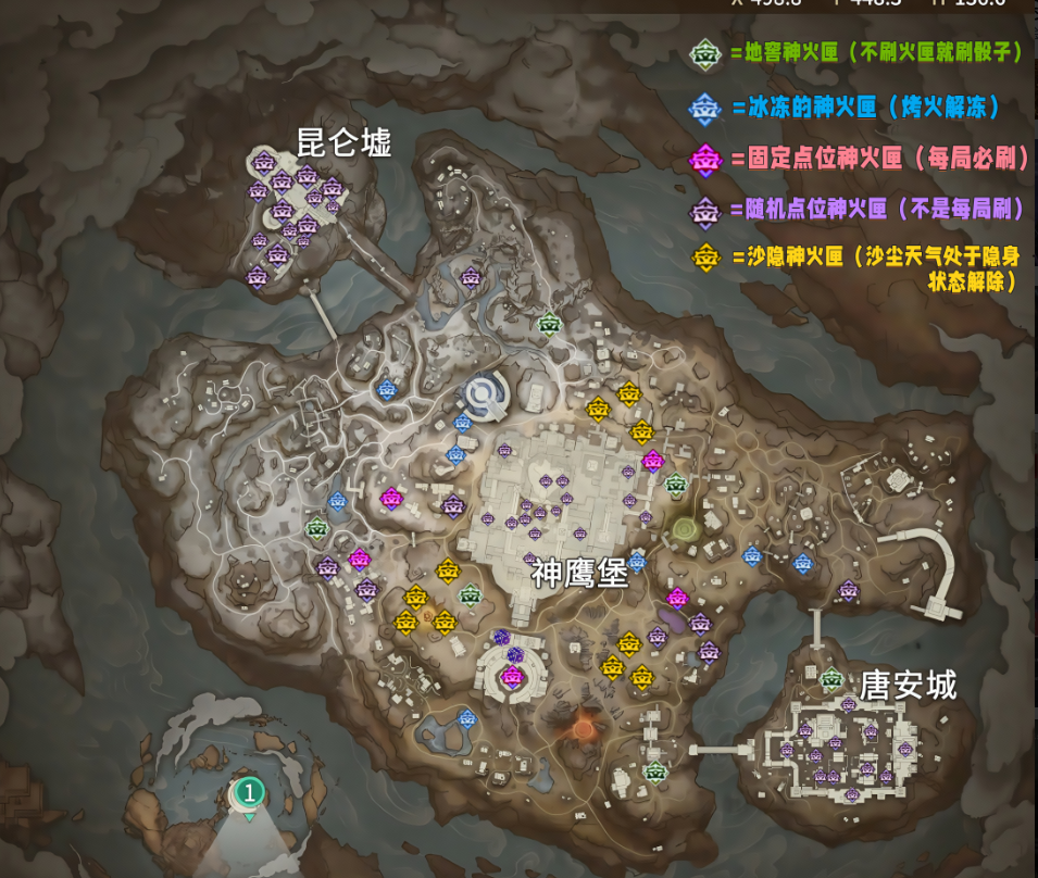 永劫无间摸金模式神火匣位置大全