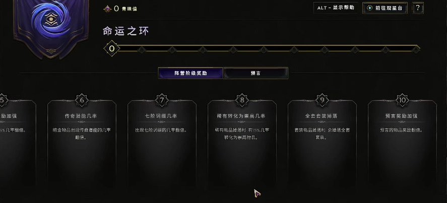 最后纪元命运阵营能交易吗