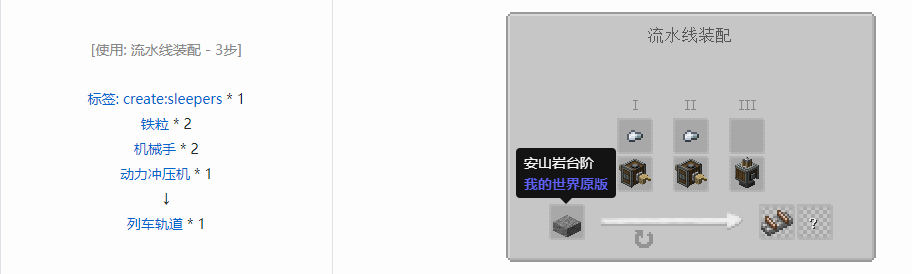 我的世界机械动力机械元件合成表大全