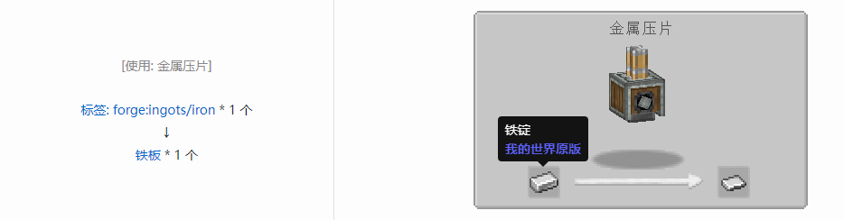 我的世界机械动力材料合成表大全