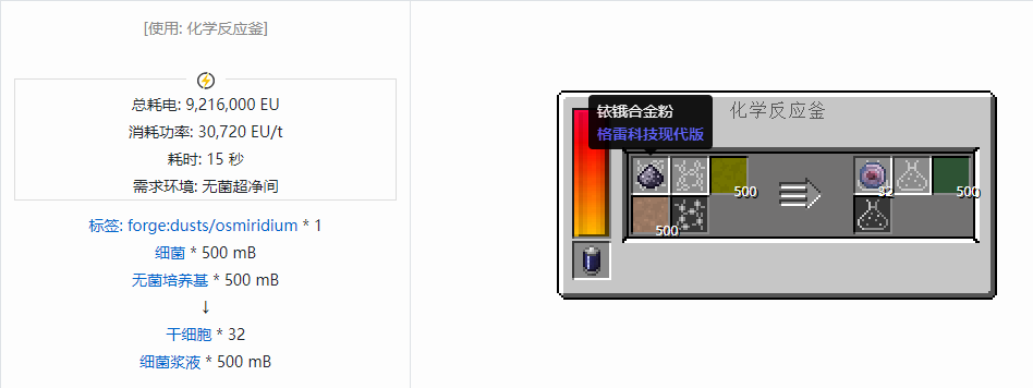 我的世界格雷科技现代版杂项合成表大全