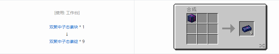 我的世界HBM的核科技模组锭合成表大全