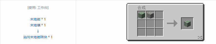 我的世界诡厄巫法装饰方块合成表大全