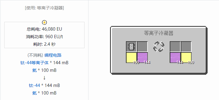 我的世界格雷科技社区版流体合成表大全