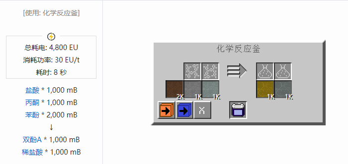 我的世界格雷科技社区版流体合成表大全