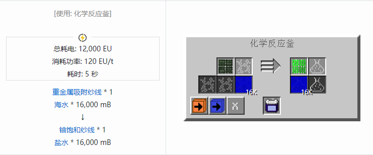 我的世界格雷科技社区版流体合成表大全