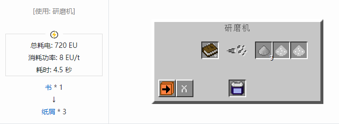 我的世界格雷科技社区版材料合成表大全