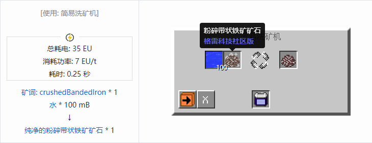 我的世界格雷科技社区版材料合成表大全