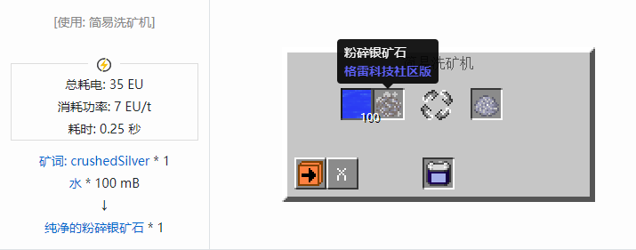 我的世界格雷科技社区版材料合成表大全