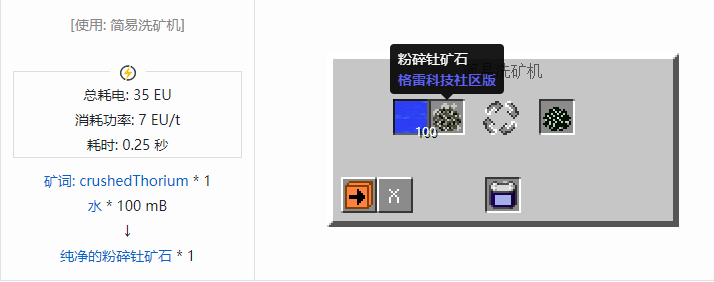 我的世界格雷科技社区版材料合成表大全