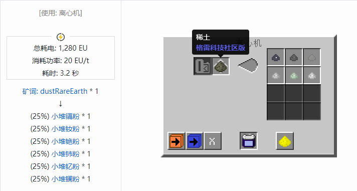 我的世界格雷科技社区版材料合成表大全