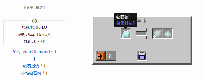 我的世界格雷科技社区版透镜合成表大全