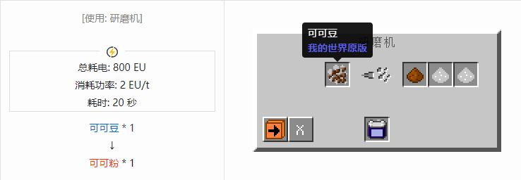 我的世界格雷科技社区版粉合成表大全