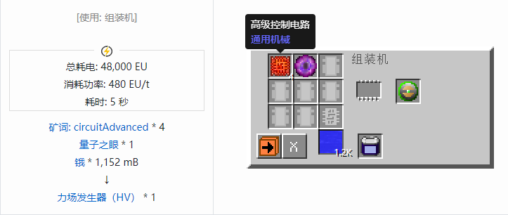我的世界格雷科技社区版核心机器组件合成表大全