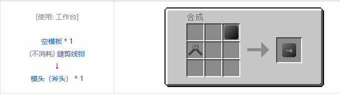 我的世界格雷科技社区版模头合成表大全